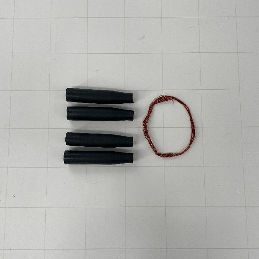 Neon Sign Supply Kit – Tapered Wire-to-Tube Boots + Copper Tie Wire