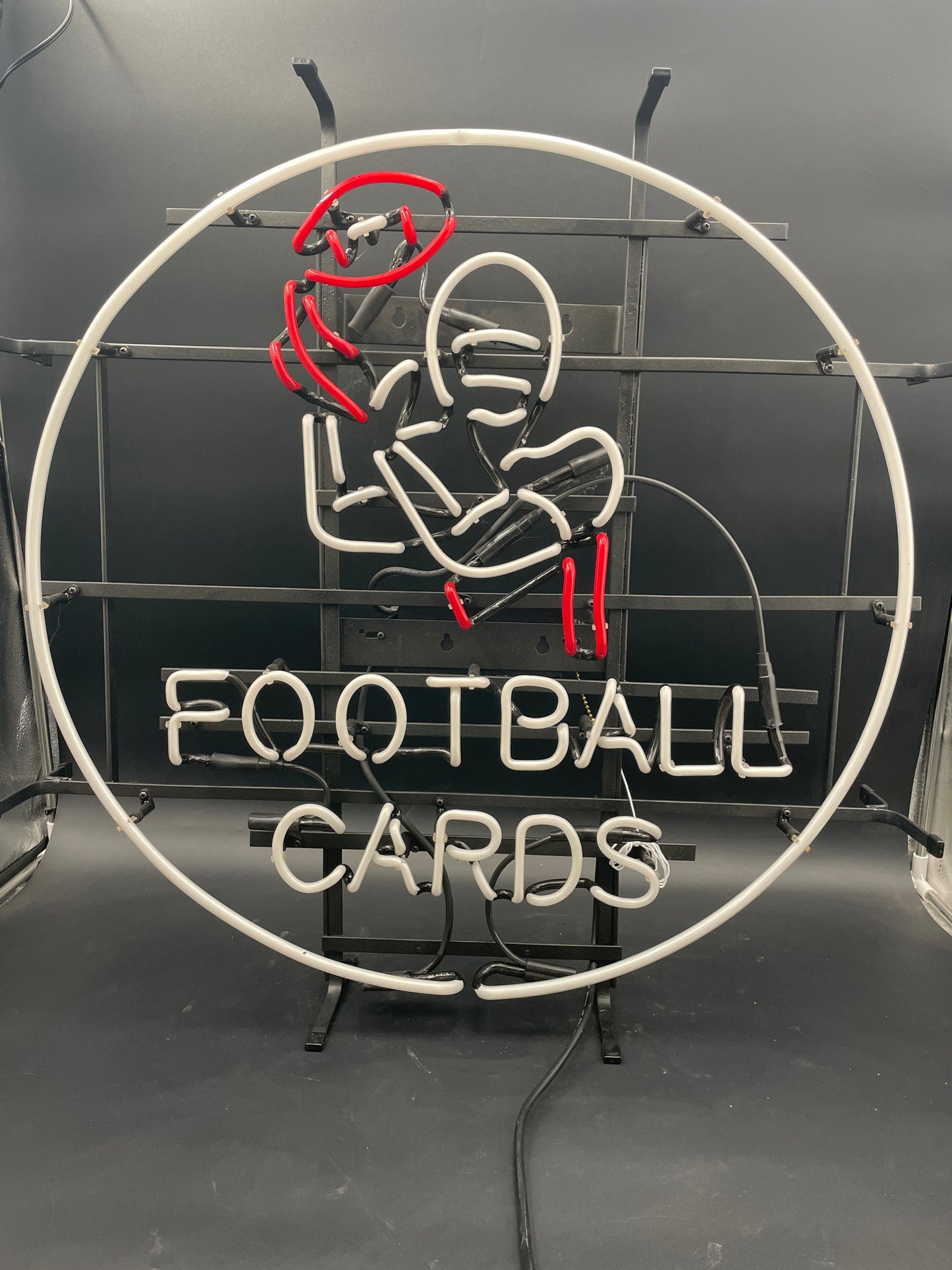 Football Card Neon Sign