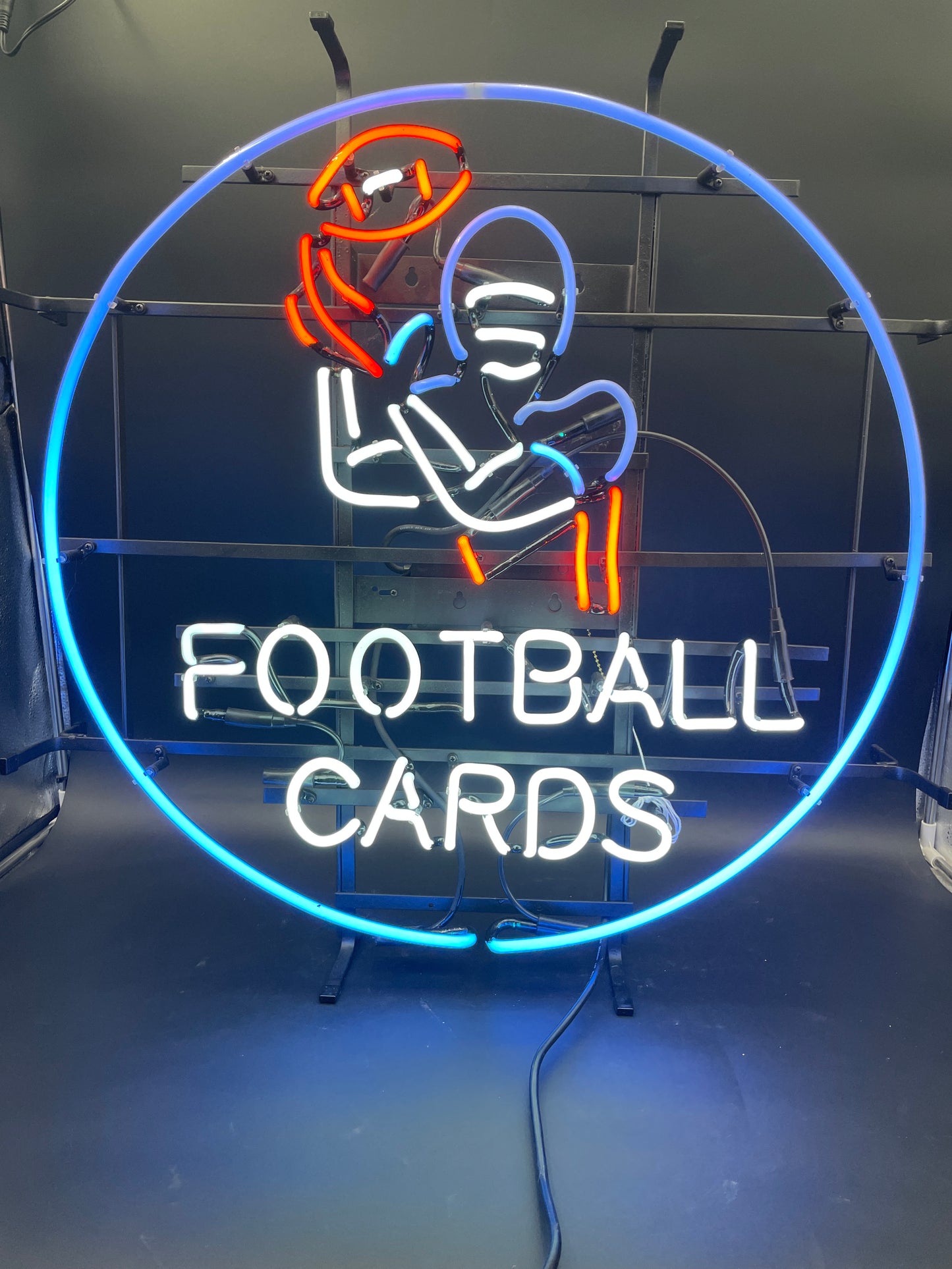 Football Card Neon Sign