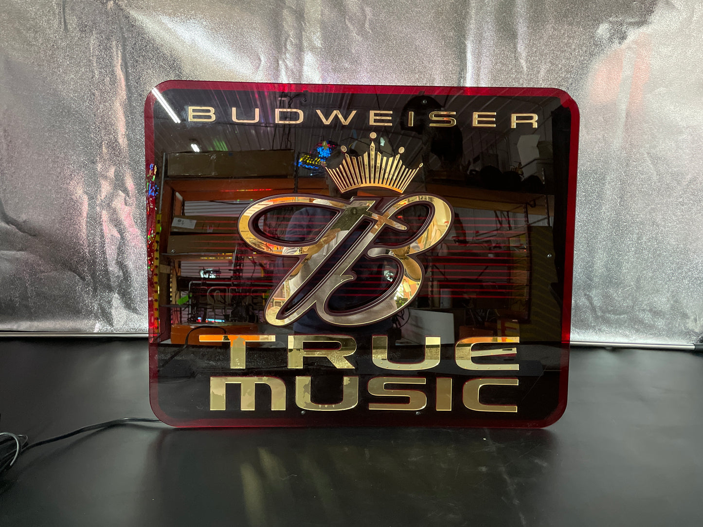 Budweiser True Music Neon Sign