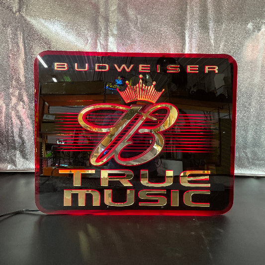 Budweiser True Music Neon Sign