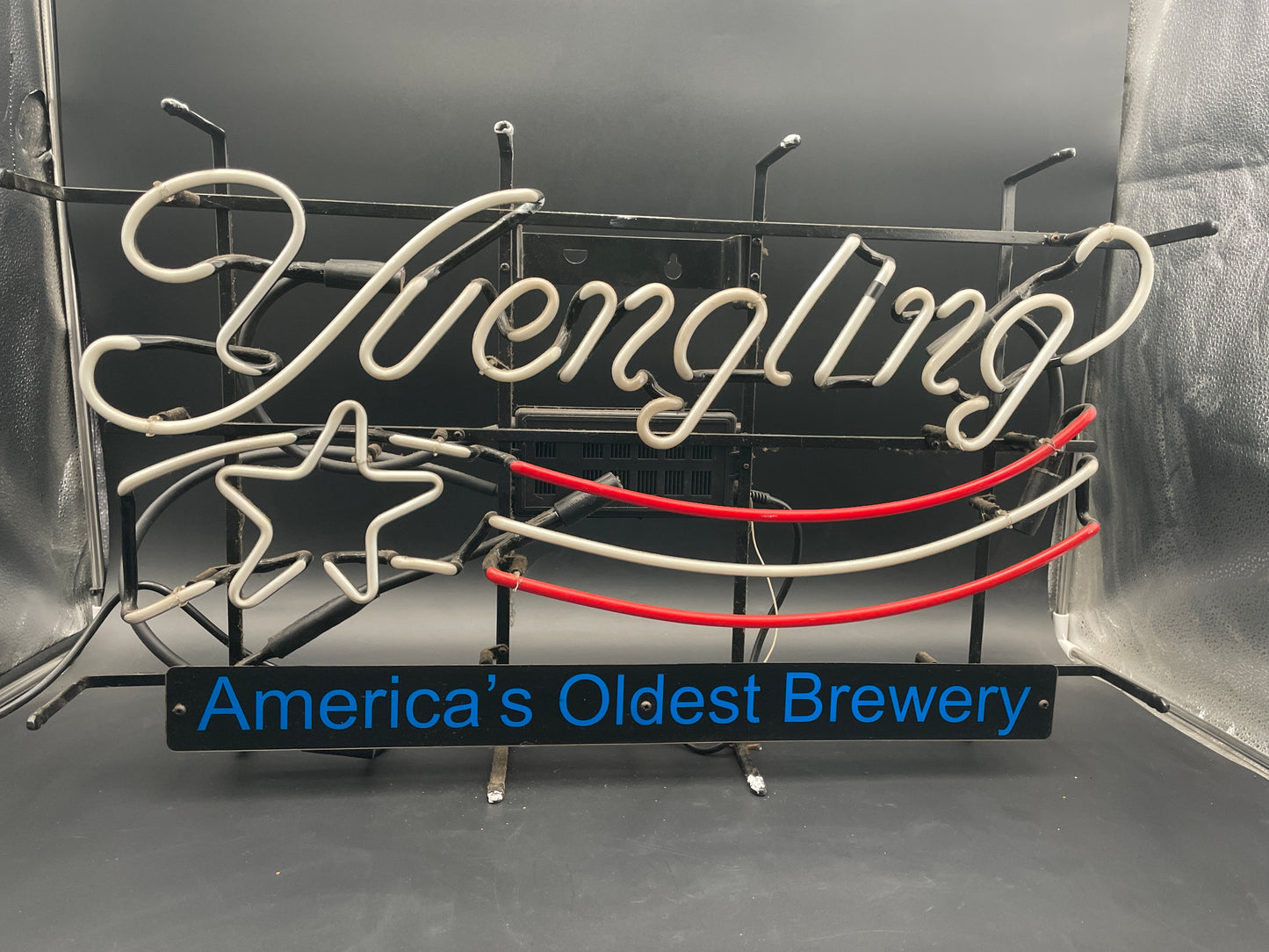 Yuengling Red, White & Blue Neon Sign