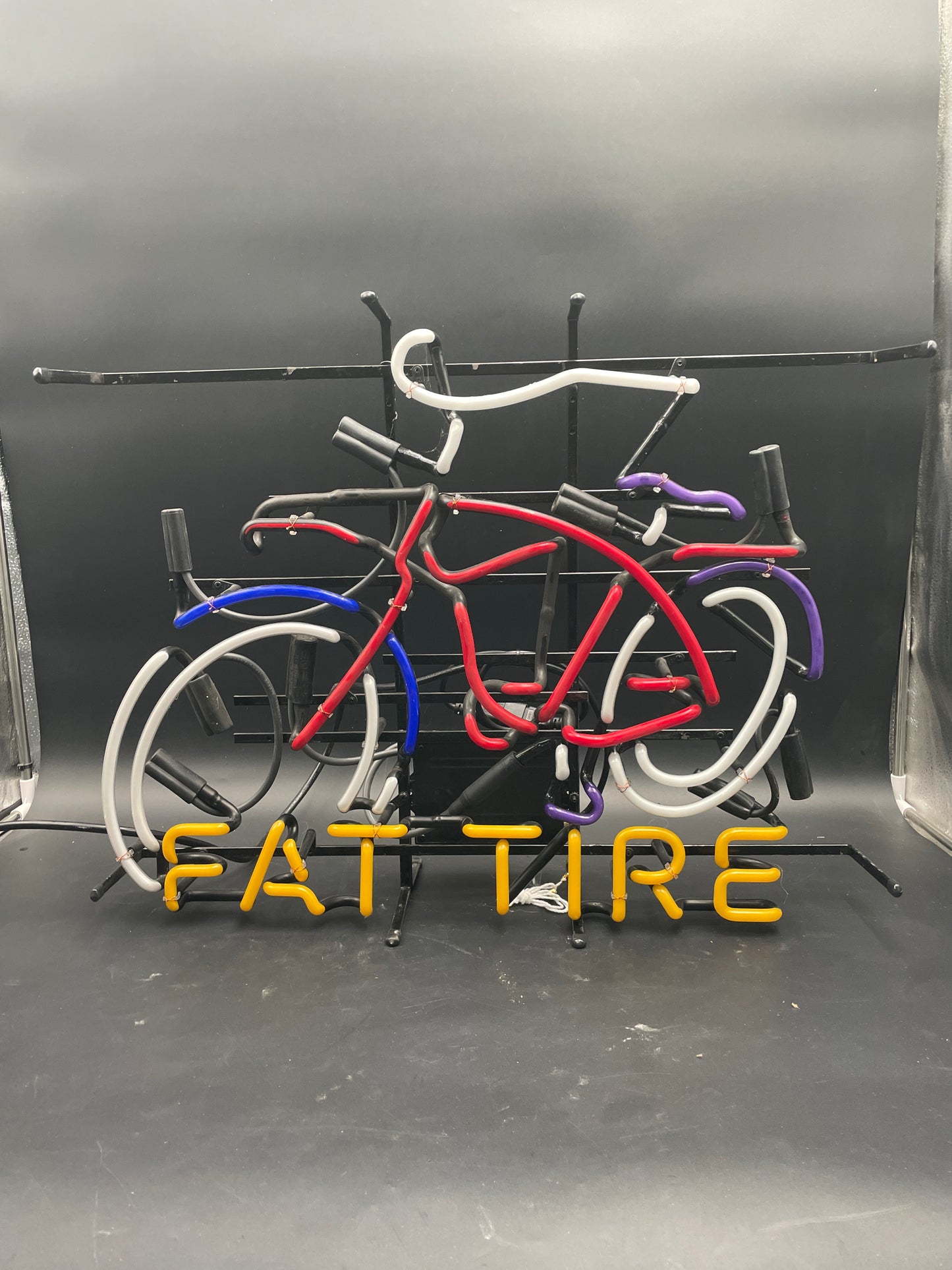 Fat Tire Neon Sign
