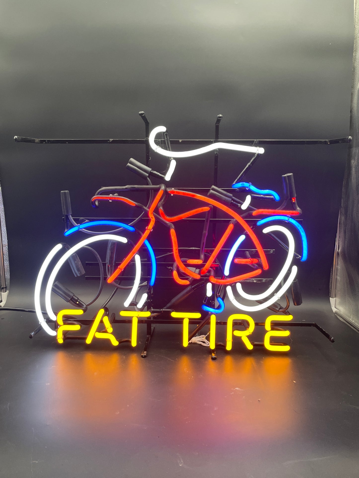 Fat Tire Neon Sign