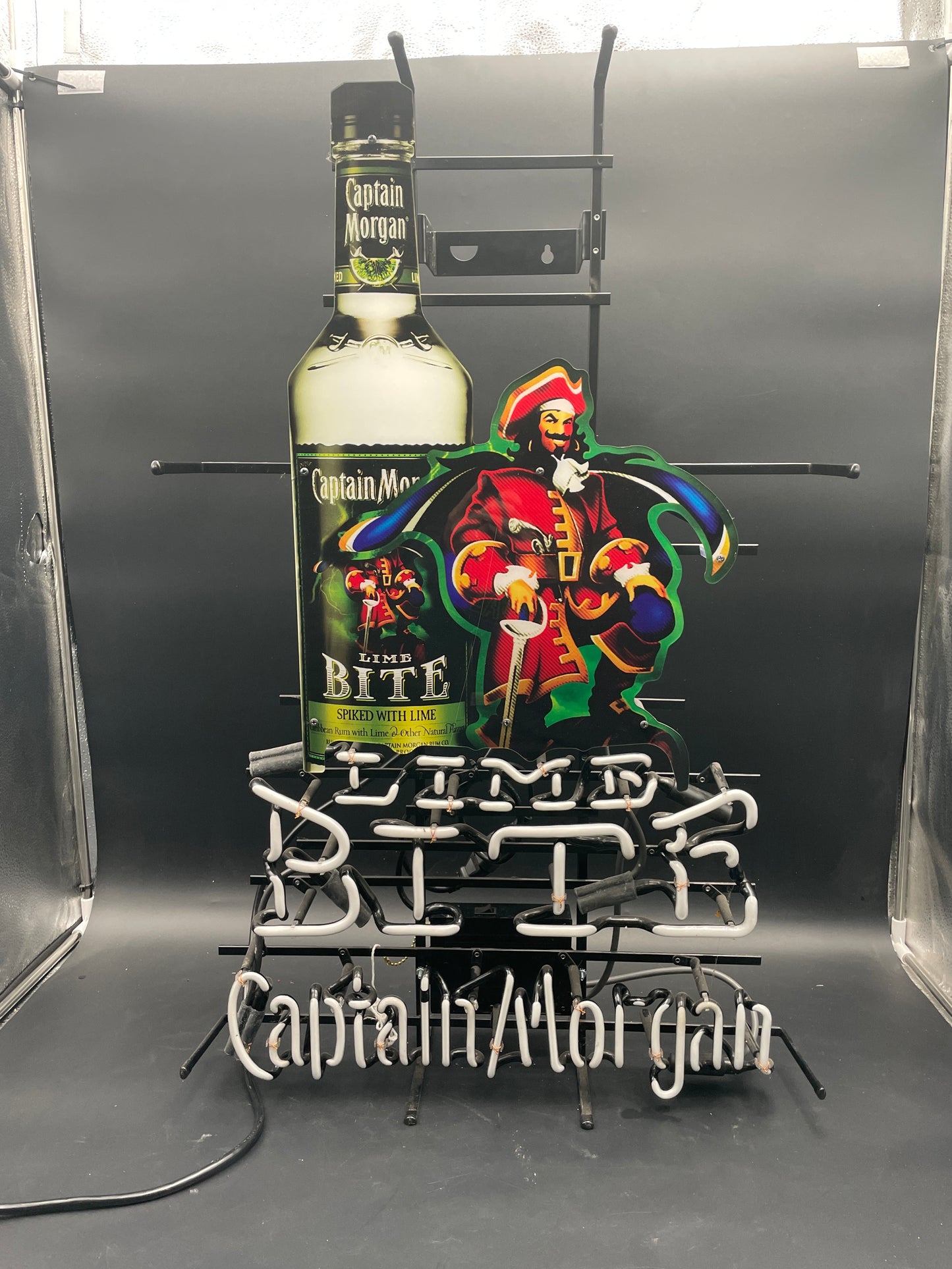 Captain Morgan Lime Neon Sign