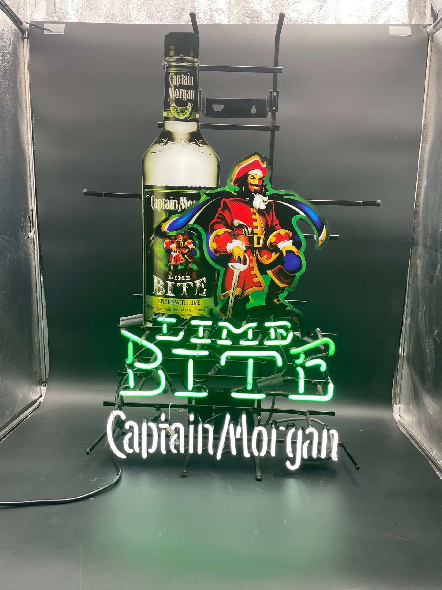 Captain Morgan Lime Neon Sign