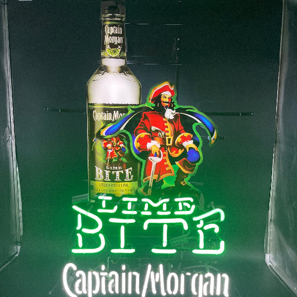 Captain Morgan Lime Neon Sign