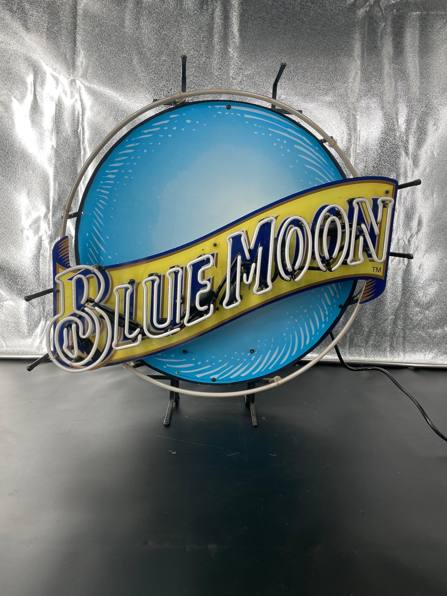 Blue Moon Neon Sign