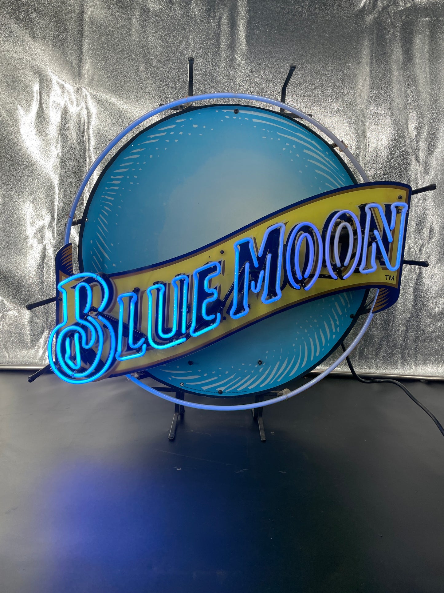 Blue Moon Neon Sign