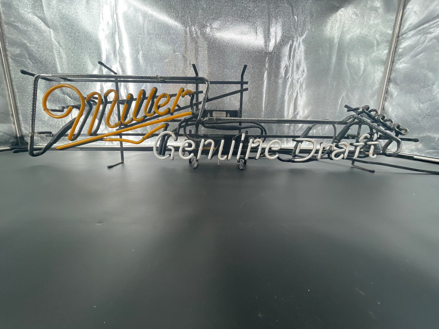 Miller Genuine Draft Guitar Neon Sign