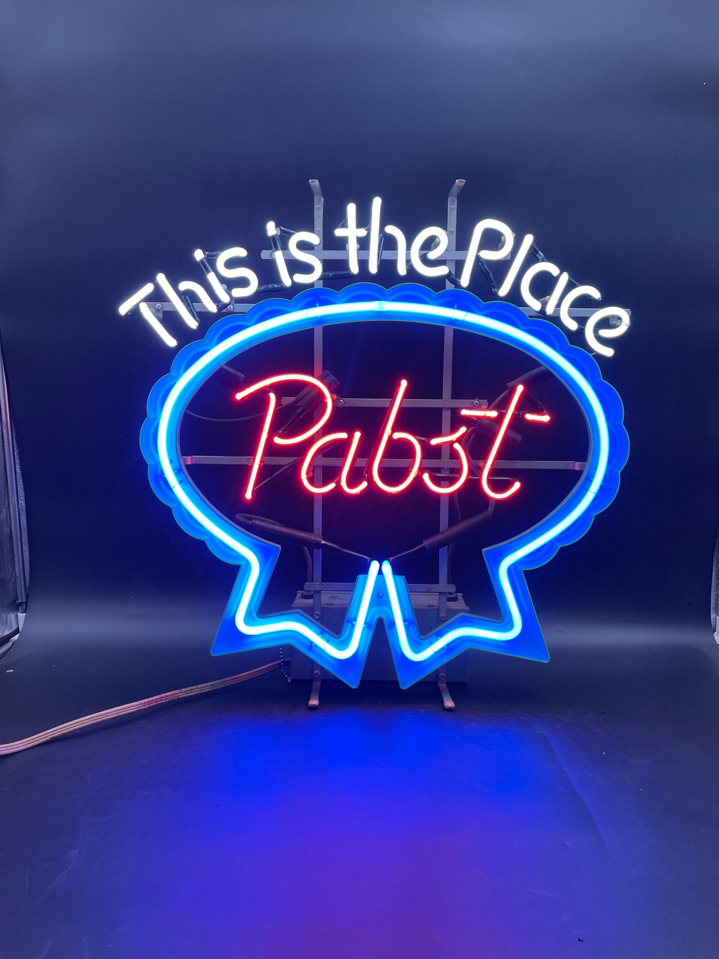 Pabst “This Is The Place” Neon Sign