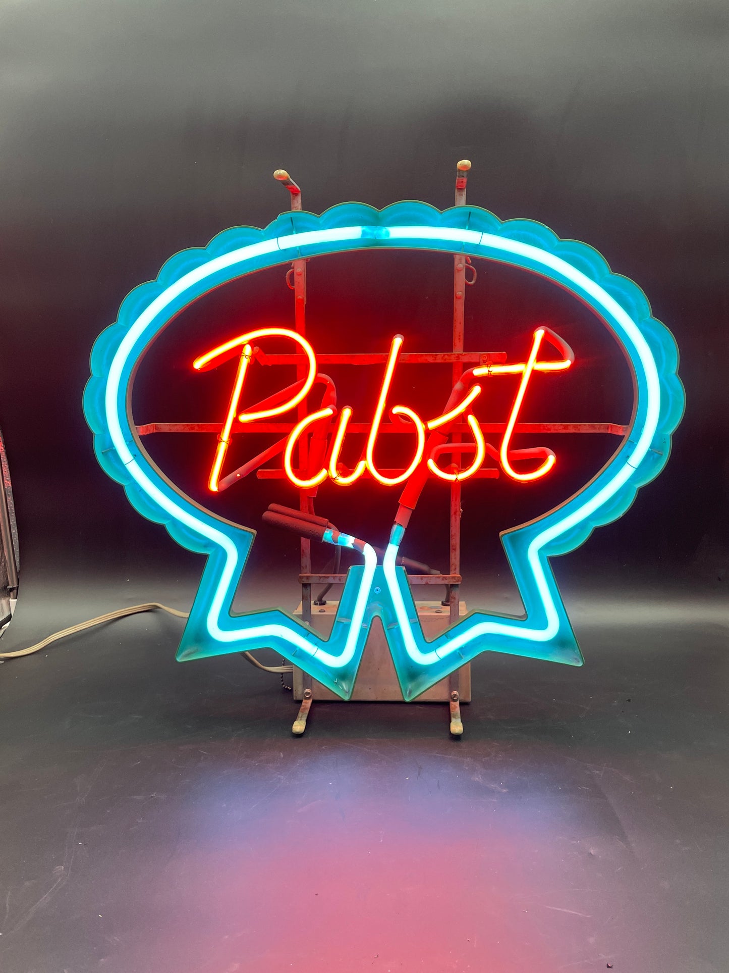Pabst Blue Ribbon Neon Sign