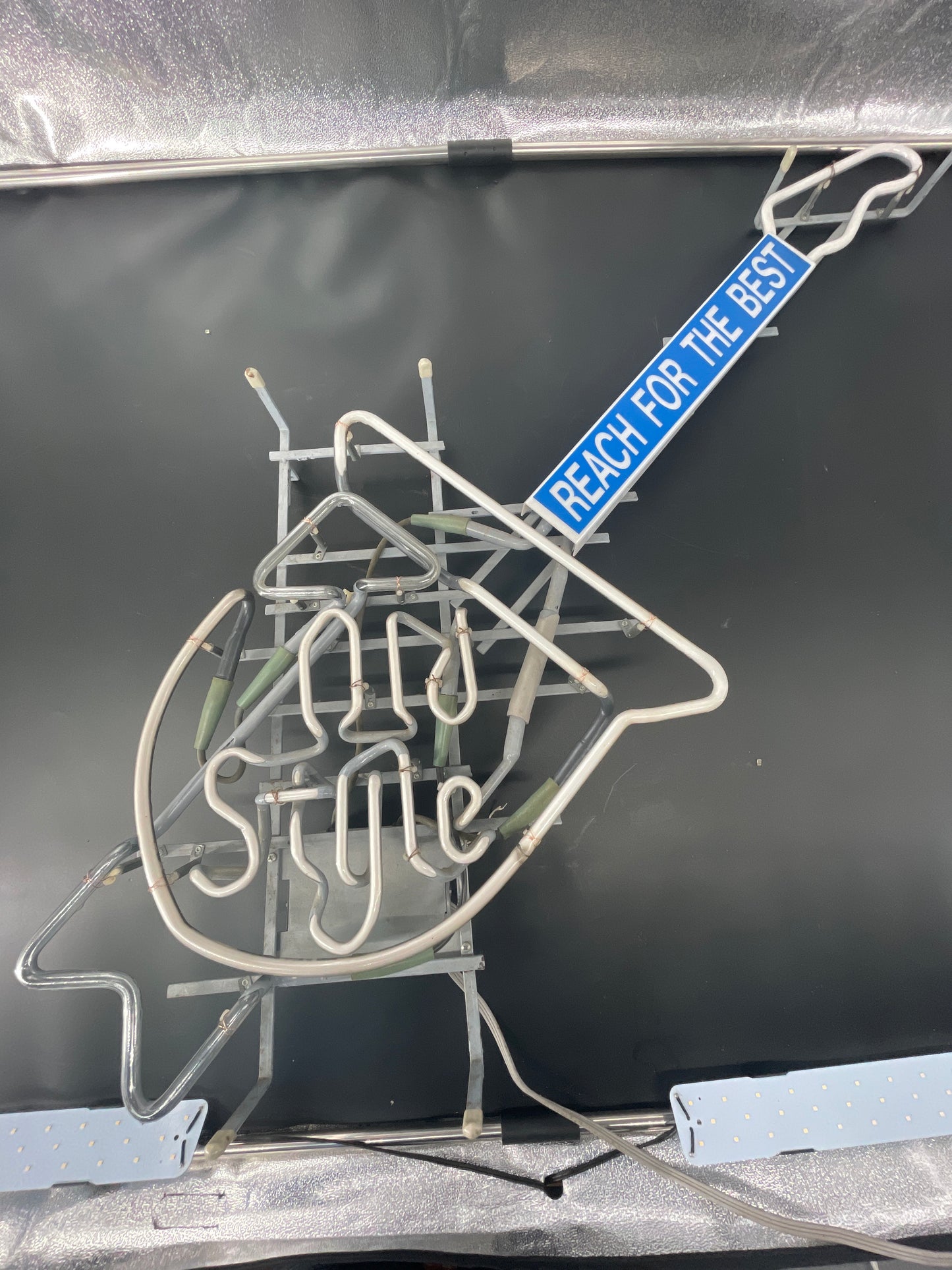 Old Style Guitar Neon Sign