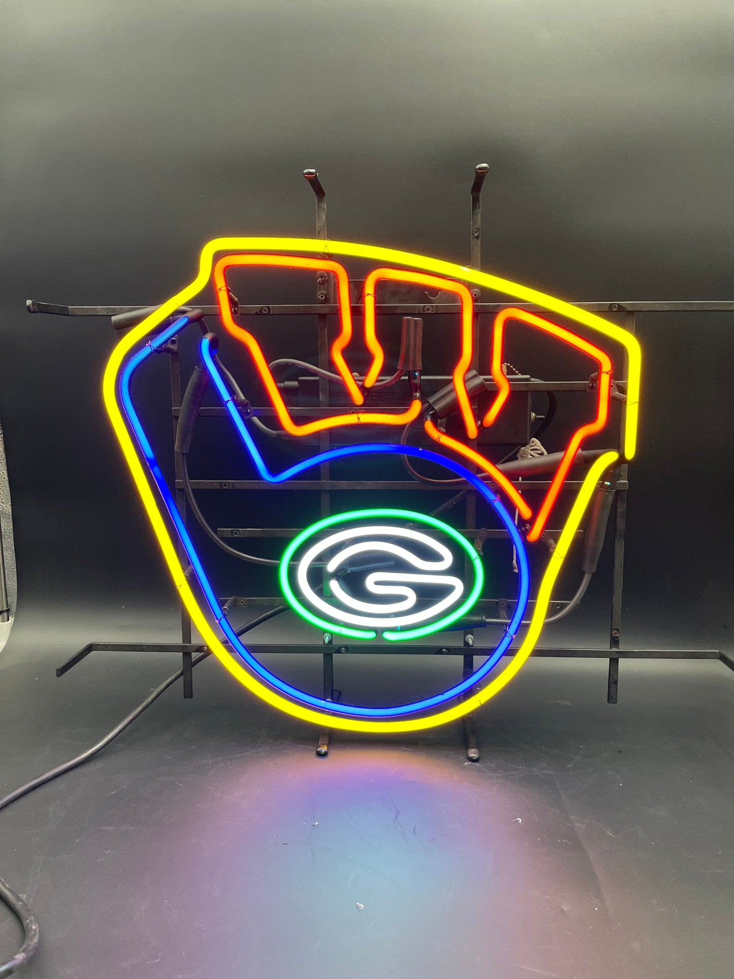 Wisconsin Sports Teams Neon Sign