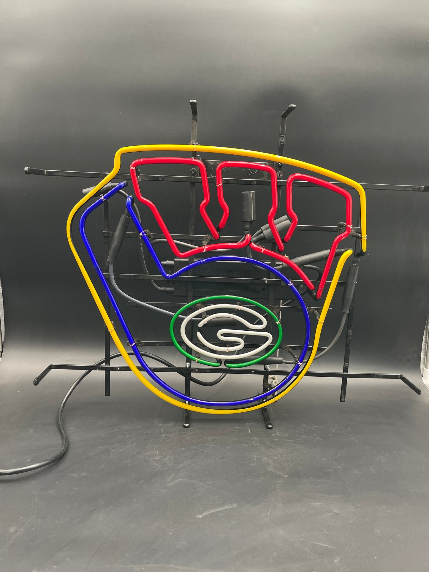 Wisconsin Sports Teams Neon Sign