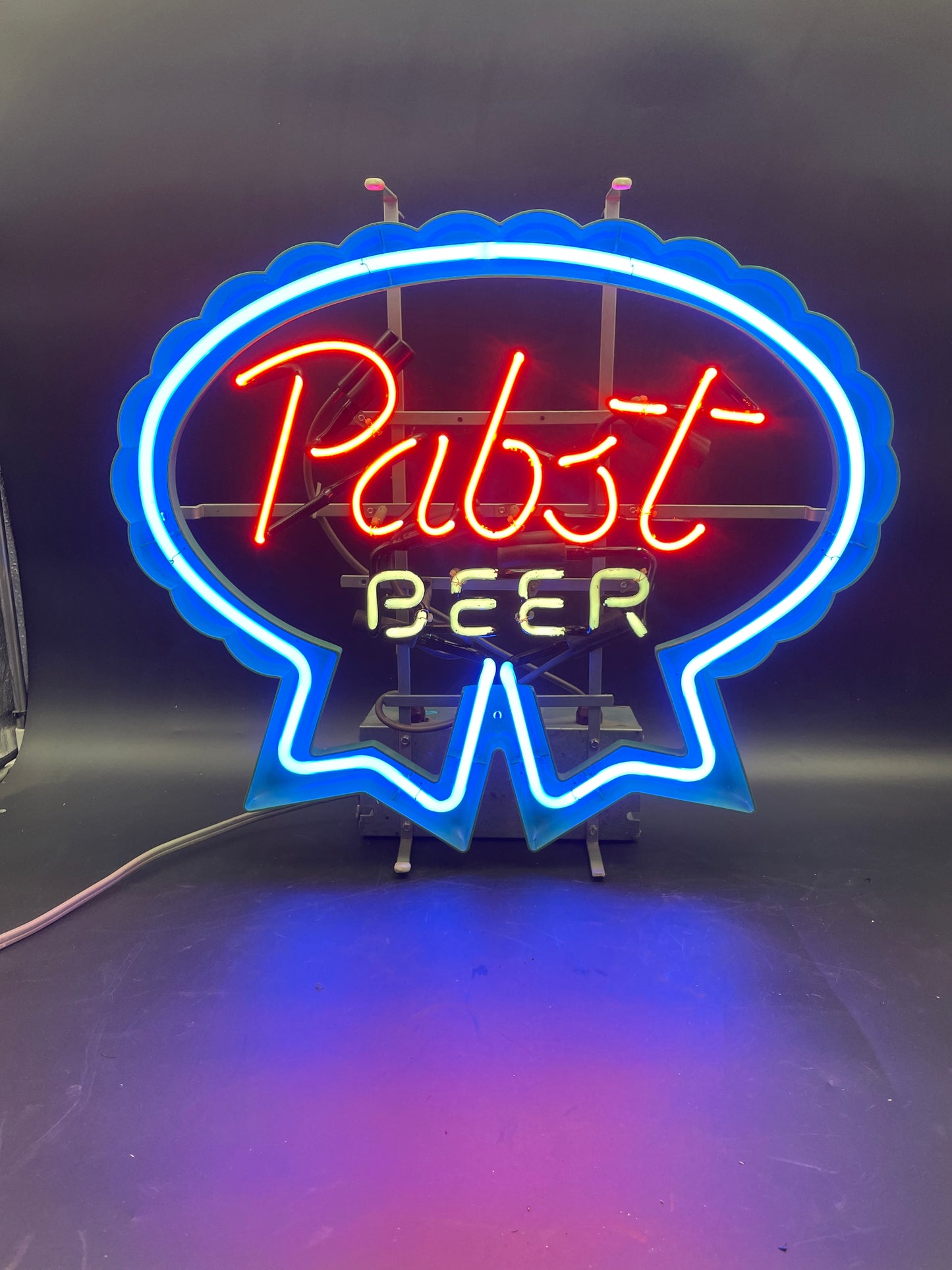 Pabst Blue Ribbon Beer Neon Sign