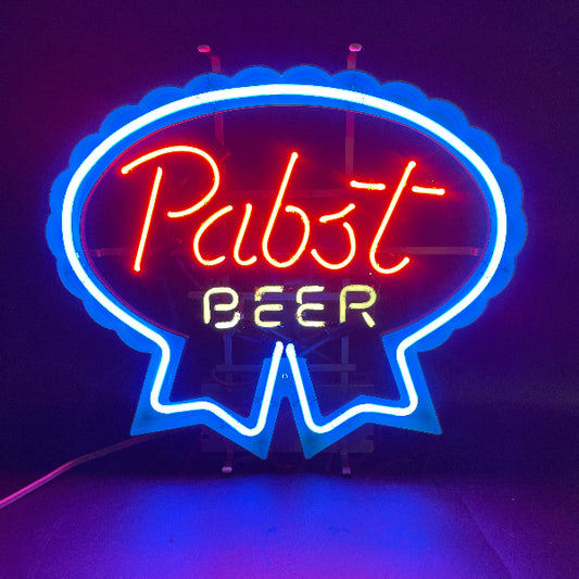 Pabst Blue Ribbon Beer Neon Sign