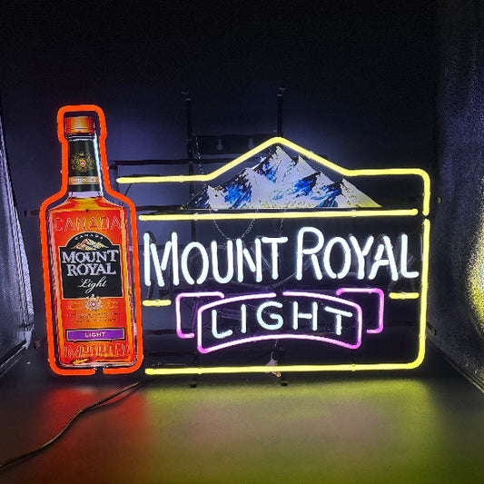 Seagram’s Mount Royal Whisky Neon Sign