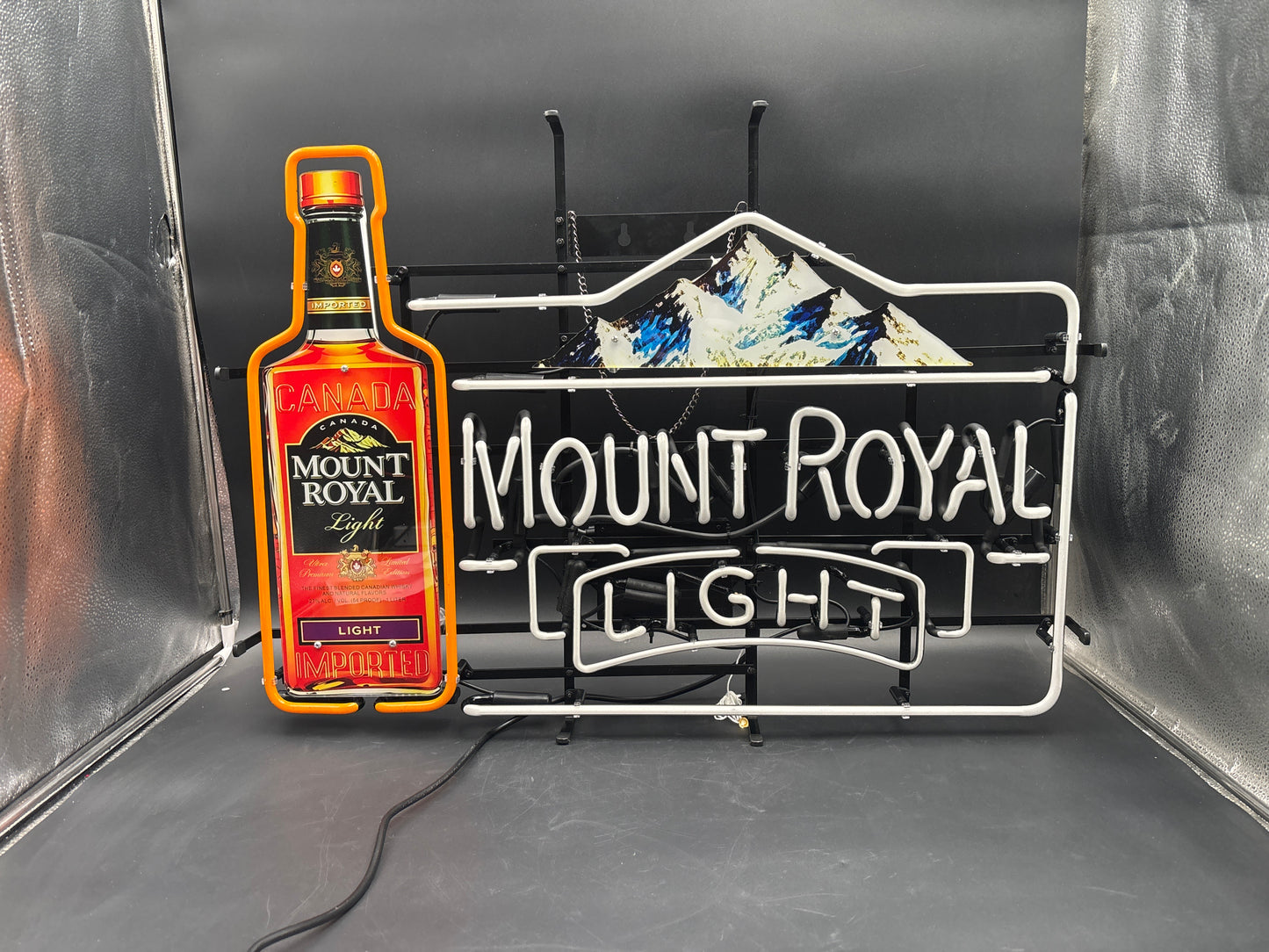 Seagram’s Mount Royal Whisky Neon Sign