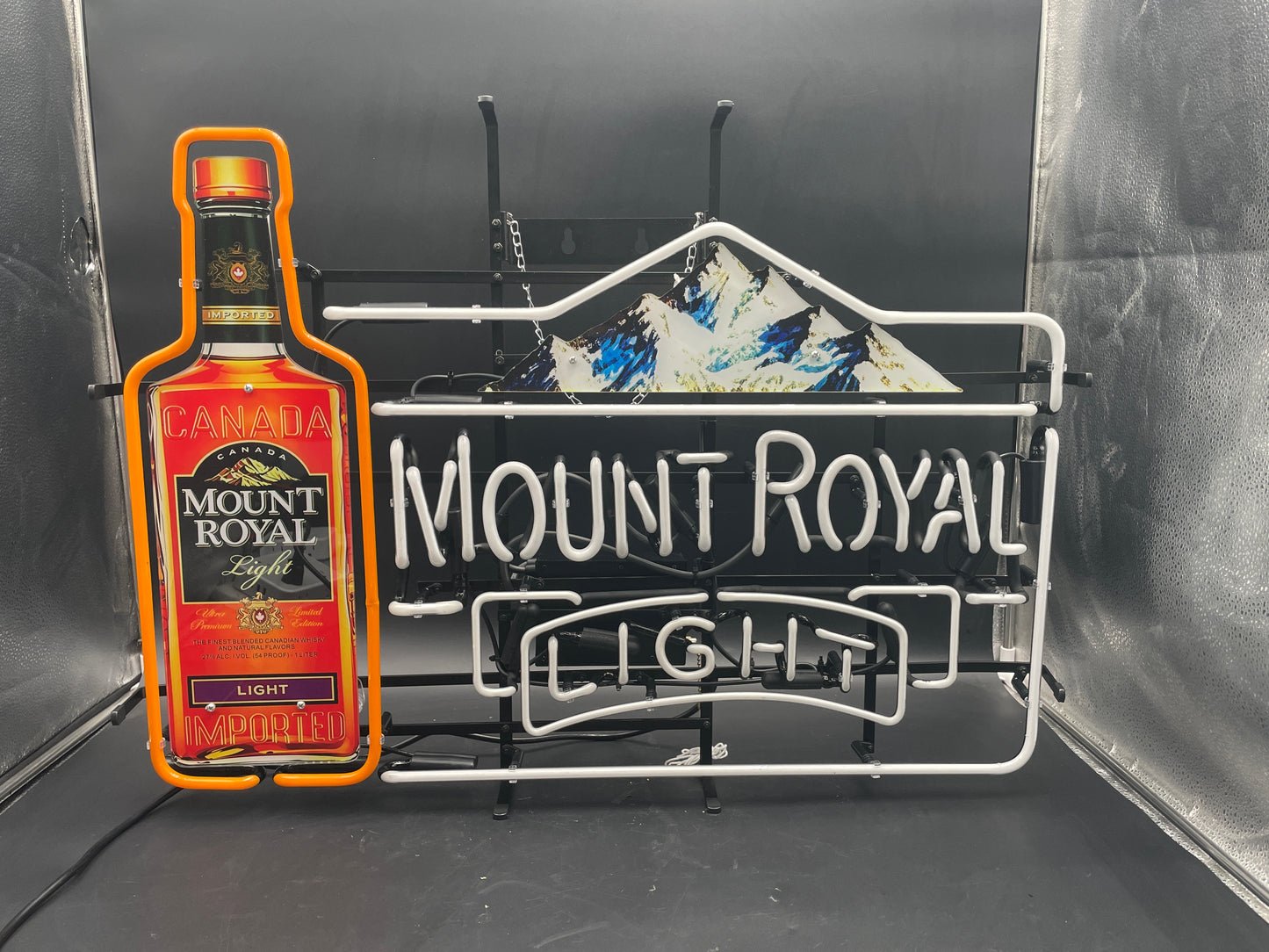 Seagram’s Mount Royal Whisky Neon Sign