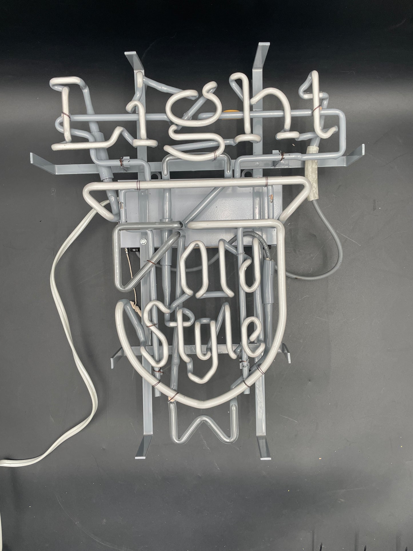 Old Style Light Neon Sign