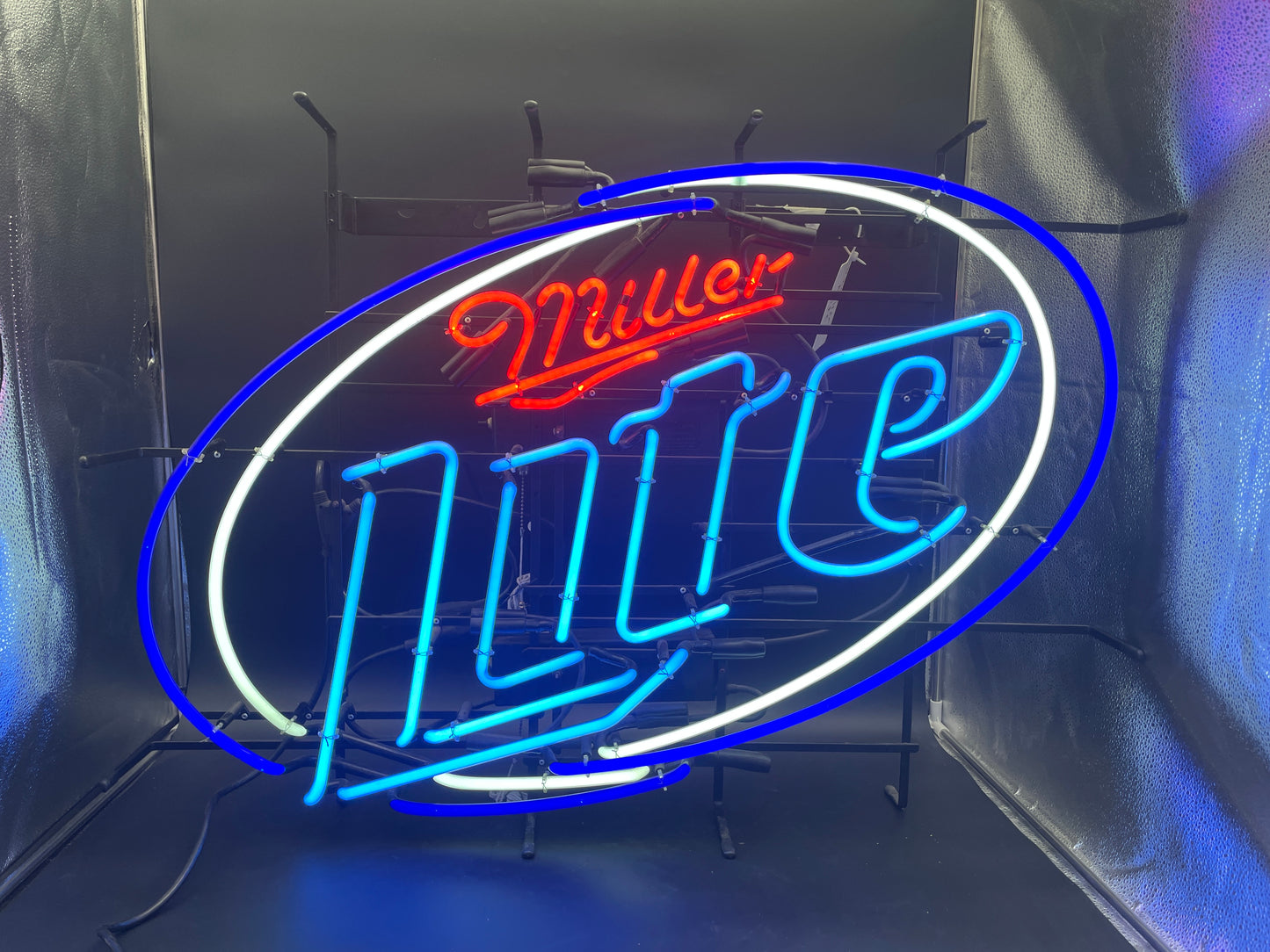 Large Miller Lite Neon Sign