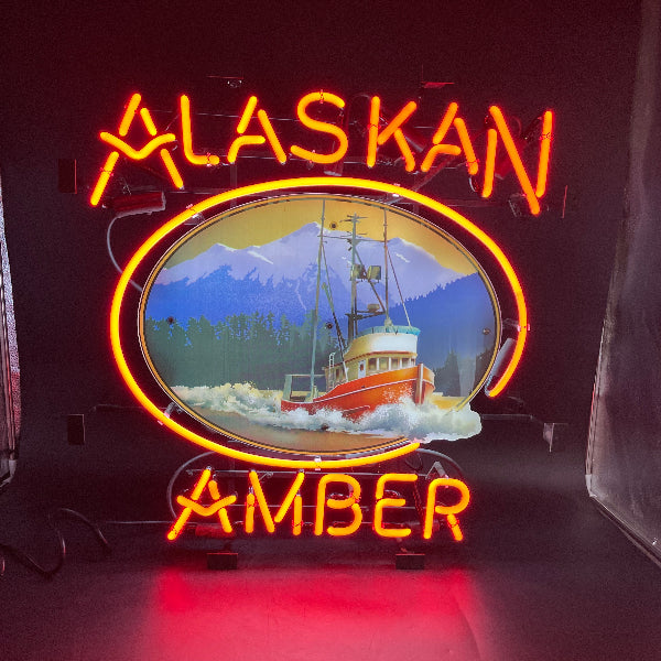Alaskan Amber Neon Sign