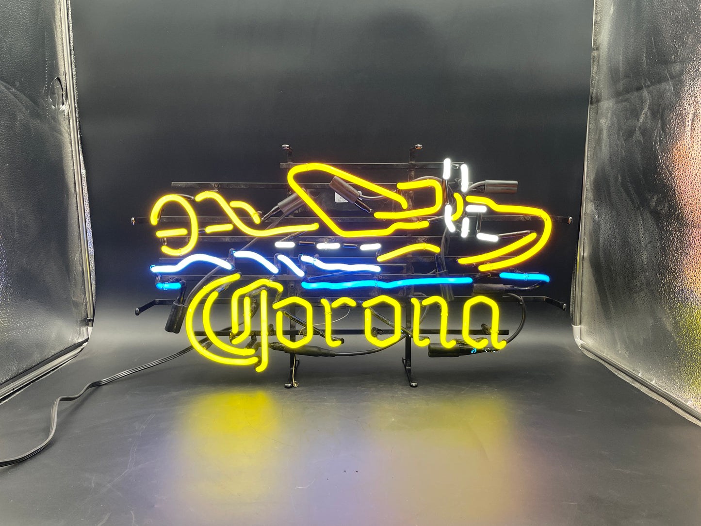 Corona Float Plane Neon Sign