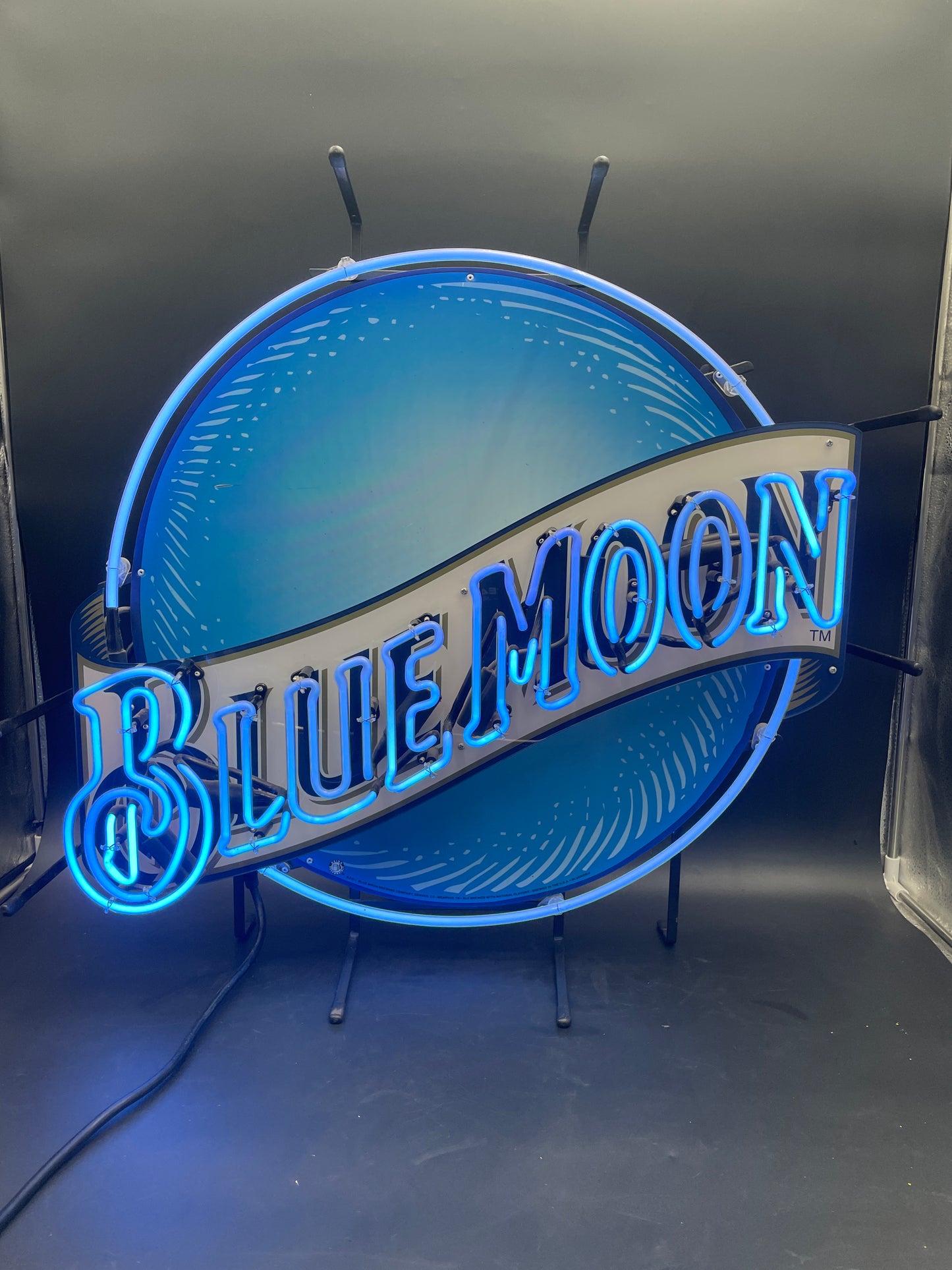 Blue Moon Neon Sign