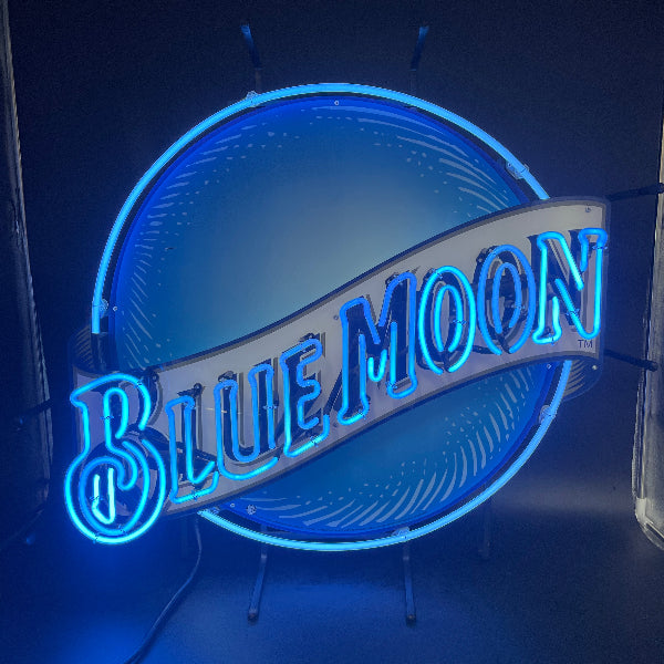 Blue Moon Neon Sign
