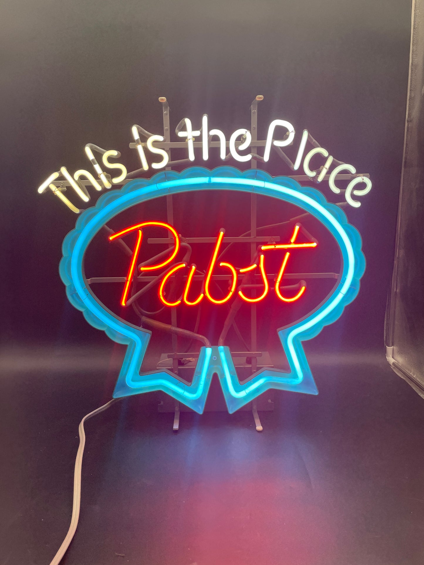 Pabst "This Is the Place" Neon Sign