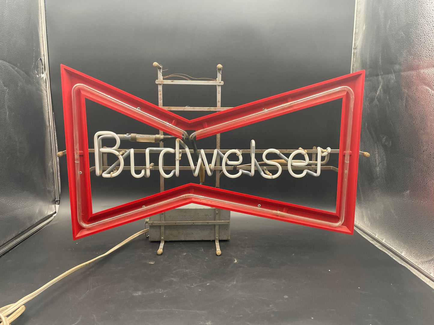 Budweiser Bowtie Neon Sign