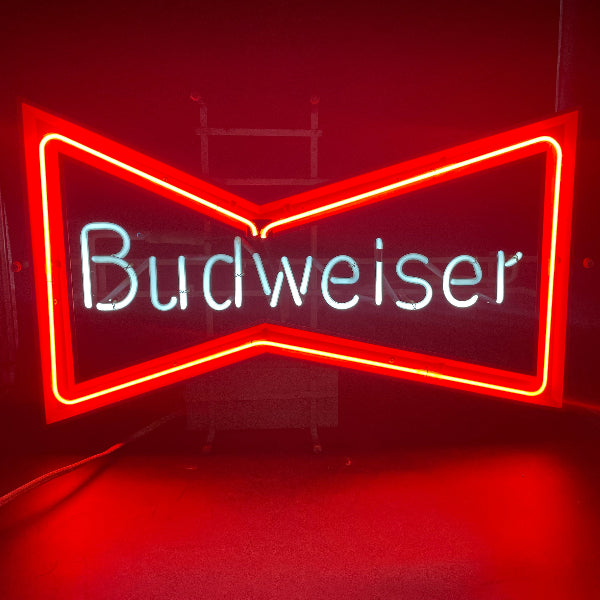 Budweiser Bowtie Neon Sign