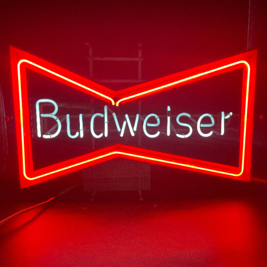 Budweiser Bowtie Neon Sign