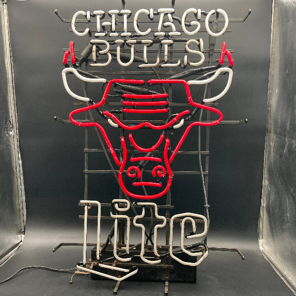 Miller Lite Chicago Bulls Neon Sign