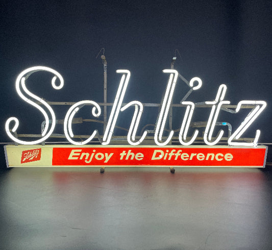 Schlitz Neon Sign