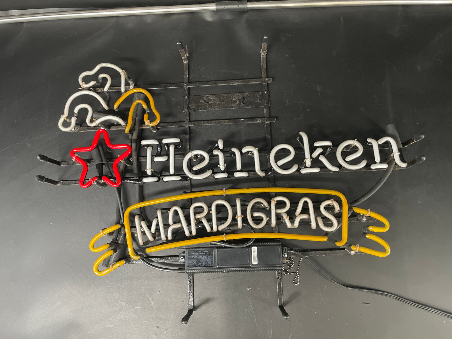Mardi Gras Heineken Neon Sign