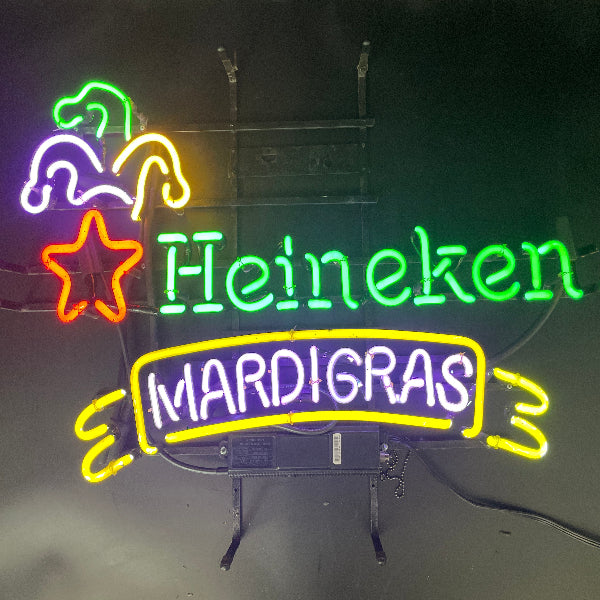 Mardi Gras Heineken Neon Sign