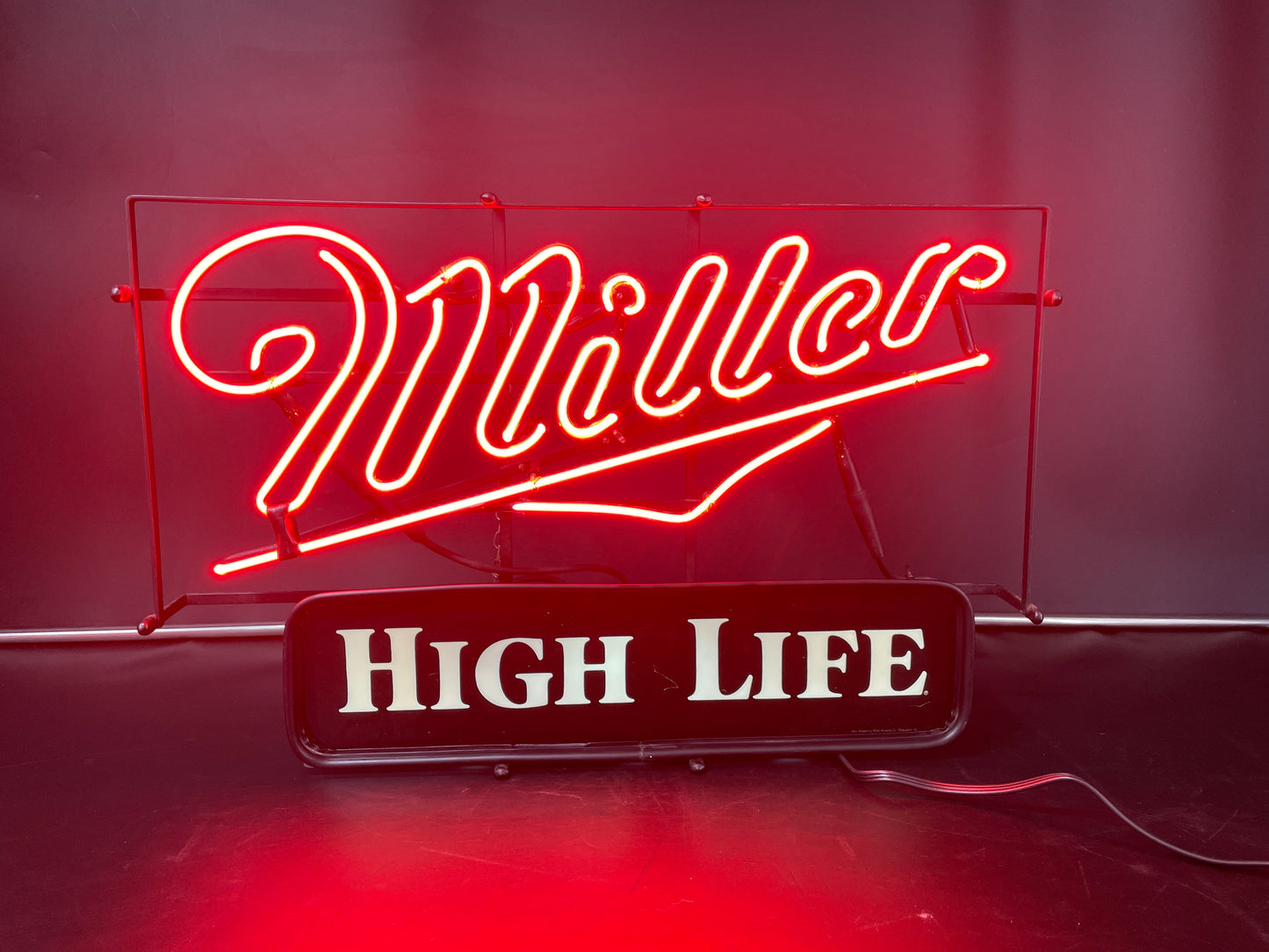 Miller High Life Neon Sign