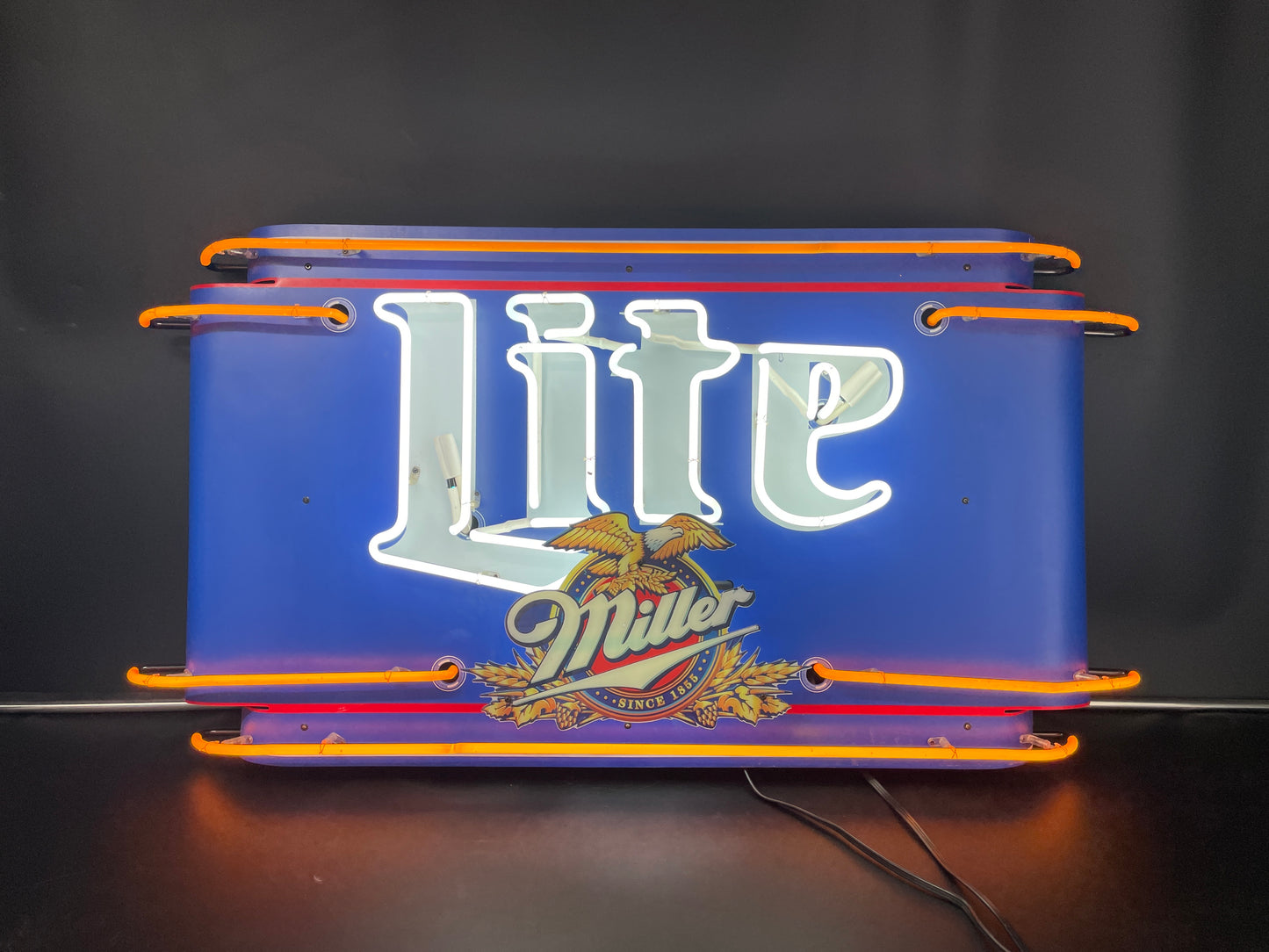Miller Lite Large Eagle Neon Sign