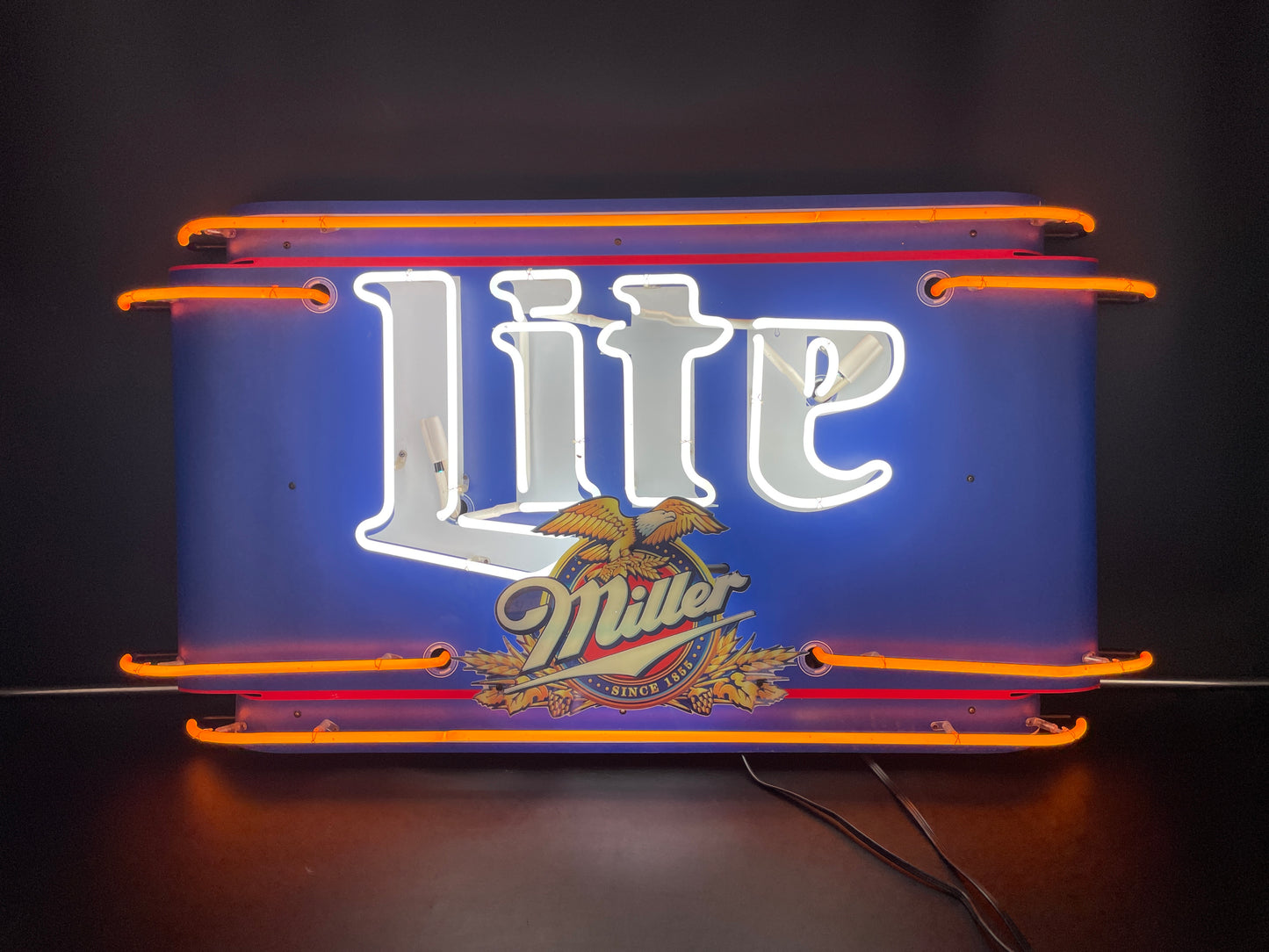 Miller Lite Large Eagle Neon Sign