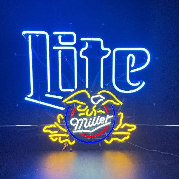 Miller Lite Eagle Neon Sign