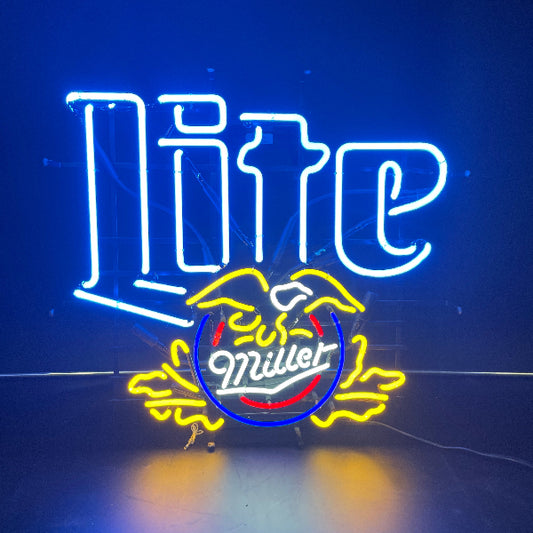 Miller Lite Eagle Neon Sign