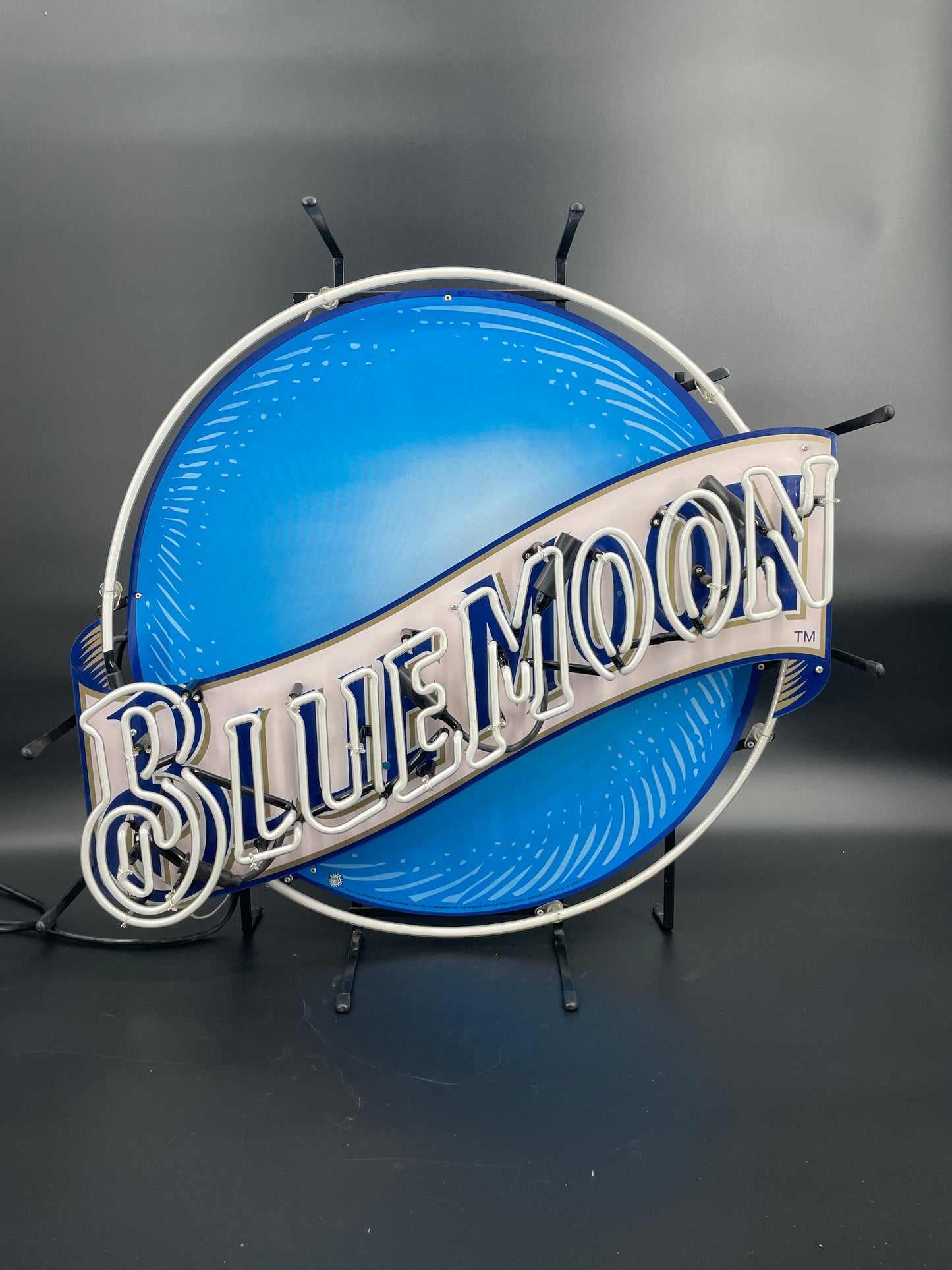 Blue Moon Neon Sign