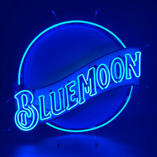 Blue Moon Neon Sign
