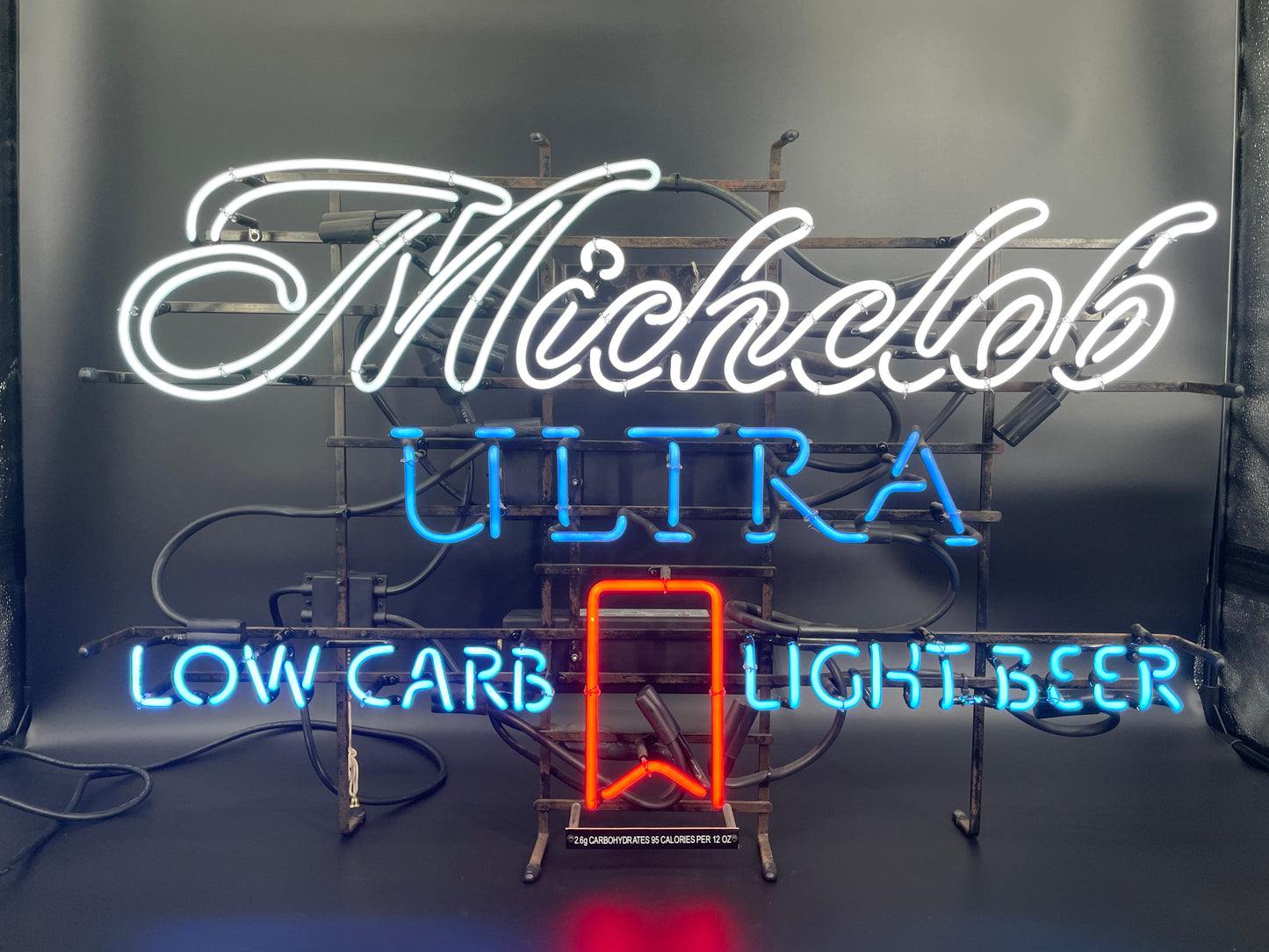 Large Michelob Ultra Low Carb Light Beer Neon Sign