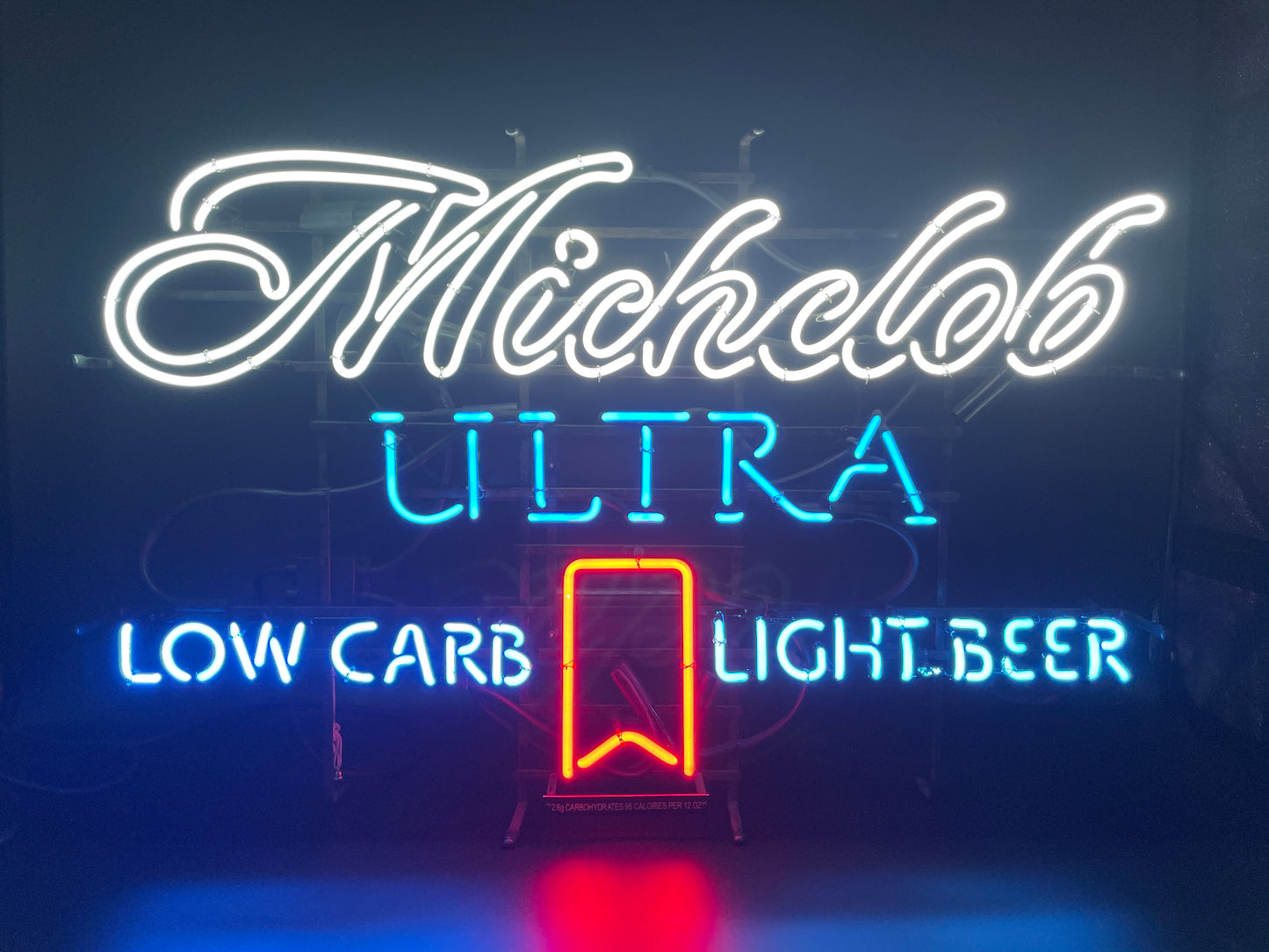 Large Michelob Ultra Low Carb Light Beer Neon Sign