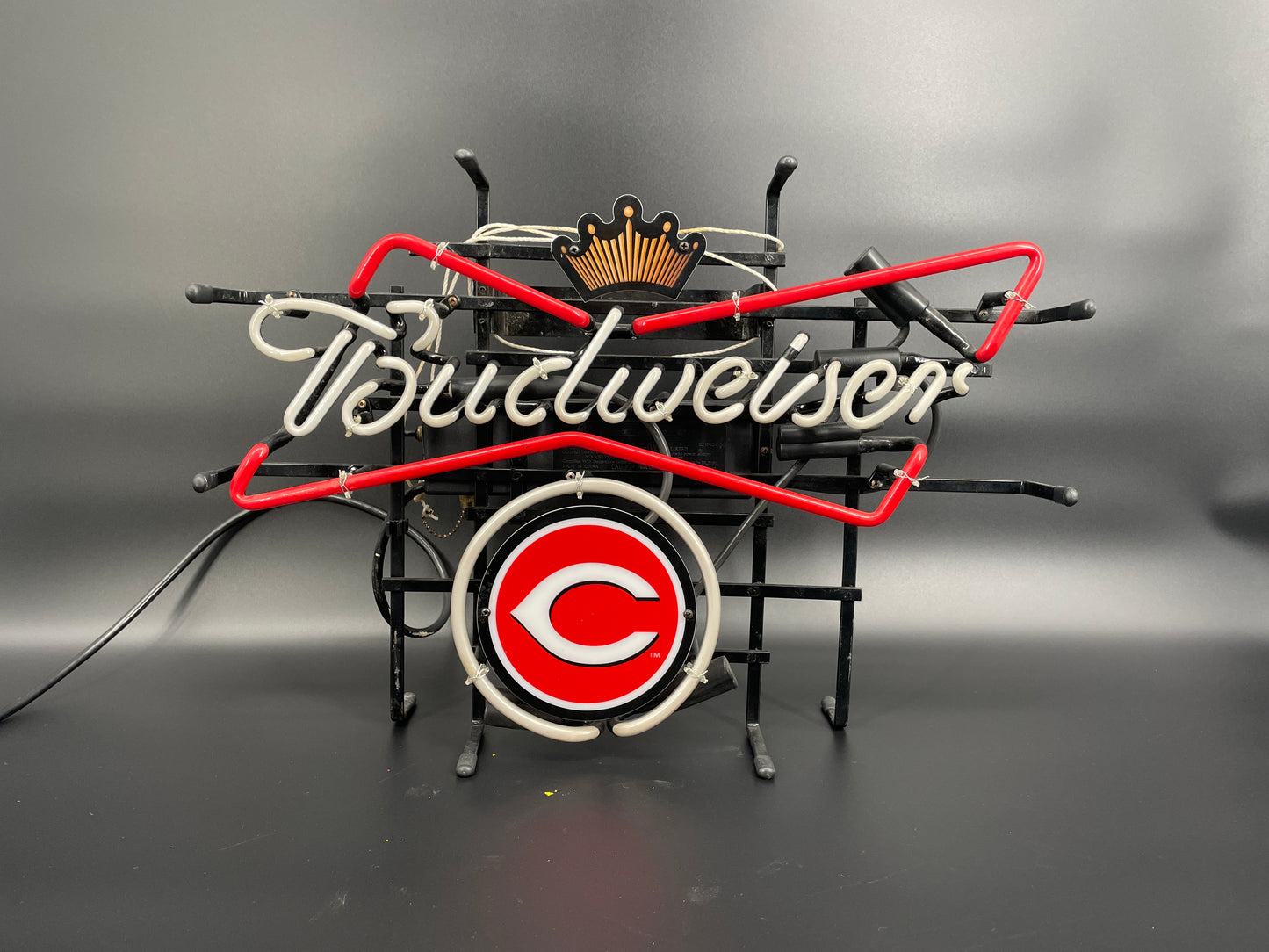 Budweiser Cincinnati Reds Neon Sign