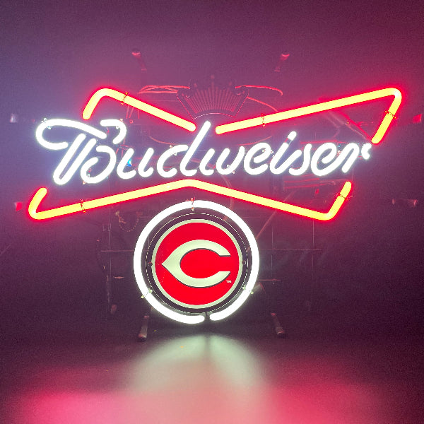 Budweiser Cincinnati Reds Neon Sign