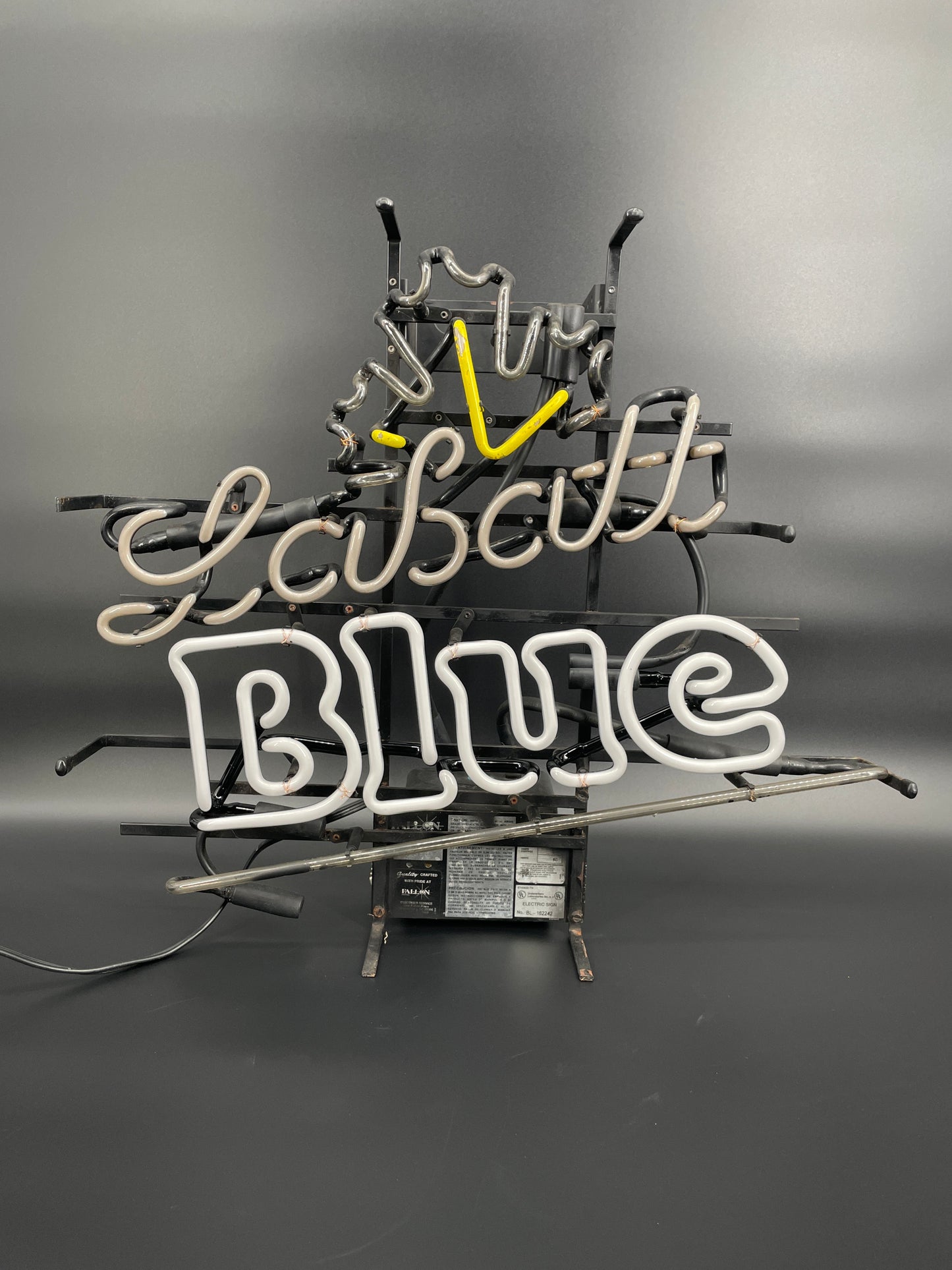 Labatt Blue Neon Sign